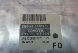 MB175800762312V блок управления двигателем Toyota Corolla Verso AR10 2004