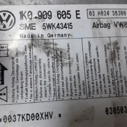 SME5W43415 блок управління AirBag (SRS) Volkswagen Jetta V 2006