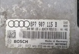 Блок управления ECU 8P7907115B ecu audi a3 2.0tfsi 0261201883