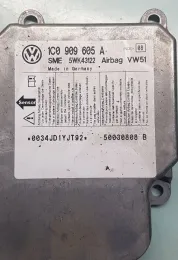 50030808B блок управління AirBag (SRS) Volkswagen Transporter - Caravelle T5 2007