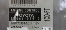 175800-5311 блок управления ECU Toyota Corolla Verso E121 2002