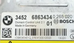6863434 блок управления AirBag (SRS) BMW 3 F30 F35 F31 2013