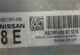 MEC951030E3 блок управления двигателем Nissan Qashqai 2012