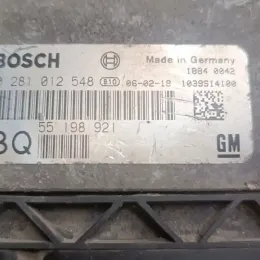 281012548 блок управления ECU Opel Astra H 2007