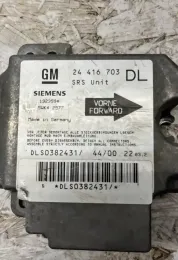 DLS0382431 блок управления AirBag (SRS) Opel Astra G 2002