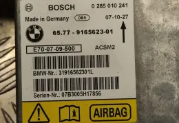 07B3005H17856 блок управления AirBag (SRS) BMW X5 E70 2008