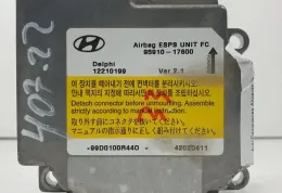 12210199 блок управления AirBag (SRS) Nissan Micra 2003