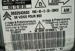 48560 блок управления AirBag (SRS) Citroen C4 I 2004