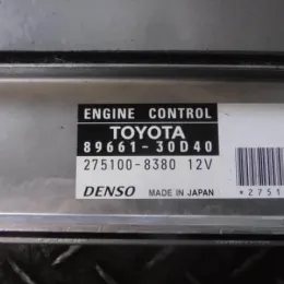 2751008380 блок управления двигателем Toyota Crown, majesta