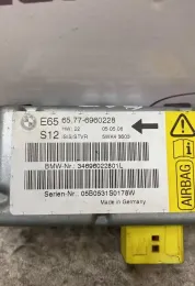 65776960228 блок управления AirBag (SRS) BMW 7 E65 E66 2006