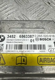 0265020618 блок управління AirBag (SRS) BMW 3 F30 F35 F31 2014