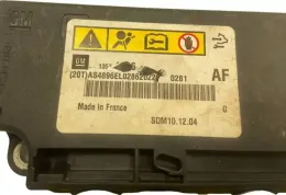 AS4896PL02862022 блок управління AirBag (SRS) Opel Astra J 2012