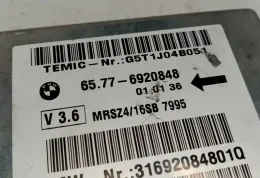 65776910676 блок управления AirBag (SRS) BMW 5 E39 2003