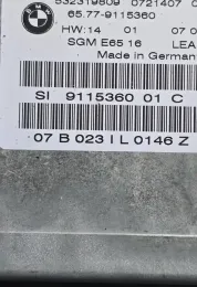 532319809 блок управління AirBag (SRS) BMW 7 E65 E66 2007