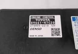 2768002210 блок управления ECU Toyota Prius+ (ZVW40) 2011