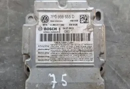 0285011652 блок управления AirBag (SRS) Volkswagen Touareg II 2014