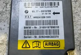 02B2466C0237V блок управления AirBag (SRS) BMW 5 E39 2002