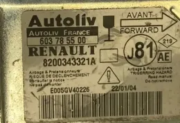 F0050V40226 блок управління AirBag (SRS) Renault Espace - Grand espace IV 2005
