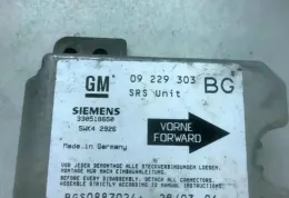 BGS0887024 блок управления AirBag (SRS) Opel Astra G 2001
