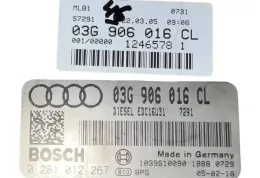 12465781 блок управління двигуном Audi A4 S4 B7 8E 8H 2005