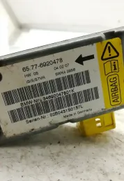 34692047801 блок управления AirBag (SRS) BMW 7 E65 E66 2007