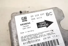 5EK42923 блок управления AirBag (SRS) Opel Astra G 1999