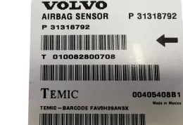 T010082800708 блок управління AirBag (SRS) Volvo XC60 2010