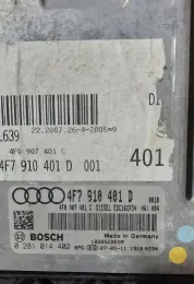 Блок управления ECU 4F7910401D ecu audi a6 0281014402