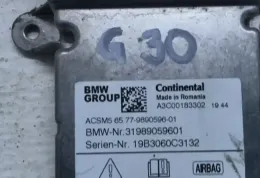 9890596 блок управления AirBag (SRS) BMW 5 G30 G31 2019