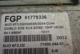 0051758208 блок управления двигателем Fiat Doblo 2004 - фото