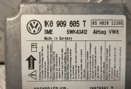 1K0909065T блок управління AirBag (SRS) Volkswagen Golf V 2004