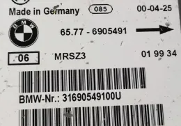00B1165H23693 блок управления AirBag (SRS) BMW 3 E46 1998