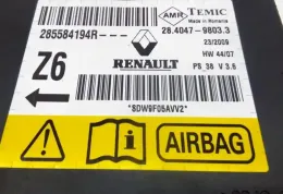 8DW9F05AVV2 блок управления AirBag (SRS) Renault Megane III 2009