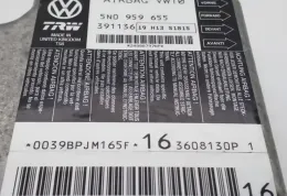 3608130P блок управління AirBag (SRS) Volkswagen PASSAT CC 2009