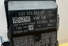 3Q0959655AF блок управління AirBag (SRS) Volkswagen PASSAT B8 2016