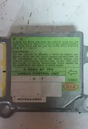 4079342950 блок управления AirBag (SRS) KIA Sportage 2001