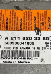 D6V3F04BRC AirBag (SRS) control unit Mercedes-Benz E W211 2002