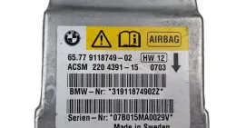 2204391150703 блок управління airbag (srs) BMW 5 E60 E61 2008 р.в.