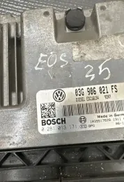 1039S17628 блок управління двигуном Volkswagen Eos 2007