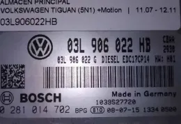 03L906022HB блок управления ECU Volkswagen Tiguan 2008