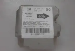 BGS0532508Z блок управління AirBag (SRS) Opel Zafira A 2003