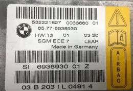 0033660 блок управления AirBag (SRS) BMW 5 E60 E61 2005