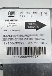 TYS00699972 блок управления AirBag (SRS) Opel Astra G 2000