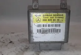 000820802613 блок управления AirBag (SRS) Mercedes-Benz C AMG W202 1996