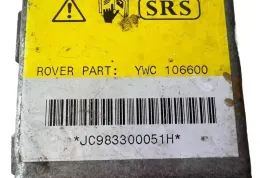 JC983300051H блок управління AirBag (SRS) Land Rover Discovery 2000