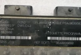 804080015F блок управления ECU Peugeot 206 2001