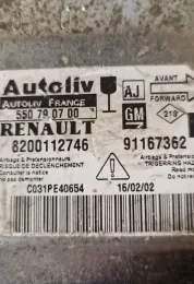 550780700 блок управління AirBag (SRS) Renault Trafic II (X83) 2006