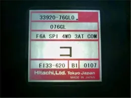 3392076GV2 Suzuki Alto engine control unit ECU