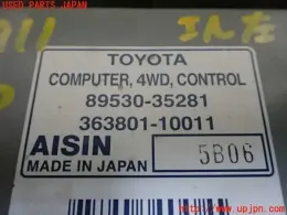 8953035281 Toyota control unit