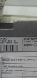 HOM7700110372 блок управления ECU Renault Clio II